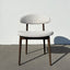 Canape Dining Chair - Beige / Walnut