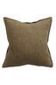 Cassia Linen Cushion - Clove