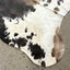 Cowhide - Chocolate + White