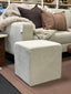 Cube Ottoman - Opulence Cobblestone