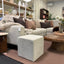 Cube Ottoman - Opulence Cobblestone