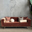 Del Rey Sofa - Cinnamon Velvet