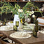 Pleat Jute Placemat - Ivory + Black