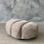 Dixie Half Moon Ottoman - Beige