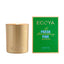 Ecoya Holiday Goldie Candle - Fresh Pine