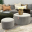 Lancaster Round Ottoman - Small