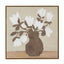 Sepia Framed Canvas Art - 80x80cm