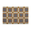 Check Floral Coir Doormat