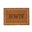 Howdy Coir Doormat - Cocoa