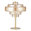 Franklin Glass Table Lamp - Amber