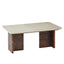 Torno Marble + Wood Coffee Table