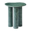 Netta Marble Side Table - Green