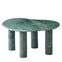 Netta Marble Coffee Table - Green