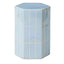 Seidler Ceramic Tile Stool - Blue