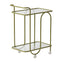 Trinity Metal Bar Cart - Green