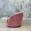 Flora Swivel Chair - Dusky Pink Velvet