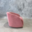 Flora Swivel Chair - Dusky Pink Velvet