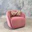 Flora Swivel Chair - Dusky Pink Velvet