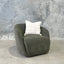 Flora Swivel Chair - Forest Green