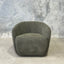 Flora Swivel Chair - Forest Green