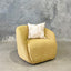 Flora Swivel Chair - Gold