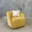 Flora Swivel Chair - Gold