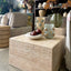 Franca Travertine Coffee Table Bundle