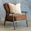 Freya Armchair - Chestnut