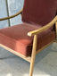 Freya Armchair - Cinnamon Velvet