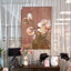 Blooms in View Framed Canvas Art - 100x140cm