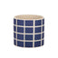 Lattice Pot - Dark Blue