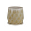 Eda Ceramic Pot w Saucer - 22cm