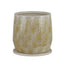 Eda Ceramic Pot w Saucer - 26cm