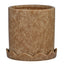 Macy Ceramic Pot w Saucer - 21cm