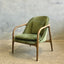 Greta Occasional Chair - Moss Green Velvet