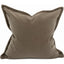 Snugg & Co Velvet Cushion - Beige 55x55cm