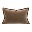 Snugg & Co Velvet Cushion - Beige 40x60cm