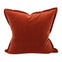 Snugg & Co Velvet Cushion - Burnt Terra 55x55cm
