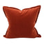 Snugg & Co Velvet Cushion - Burnt Terra 55x55cm