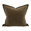 Snugg & Co Velvet Cushion - Olive 55x55cm