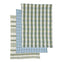 Kit Recycled Cotton Tea Towel Set - Olive