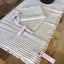 Elouise Table Runner - Off-White + Grey