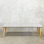 Lulu Ottoman Bench - Diamond Weave
