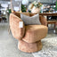 Allie Swivel Armchair - Bronze