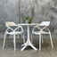 Matai Outdoor Round Table - White