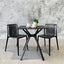 Pelorus Outdoor Square Table - Black