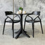 Matai Outdoor Round Table - Black