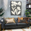 Stanley Chesterfield Sofa - Vintage Black Leather