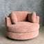 Palazzo Swivel Armchair - Cinnamon