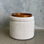Madeleine Storage Ottoman - Opulence Cobblestone